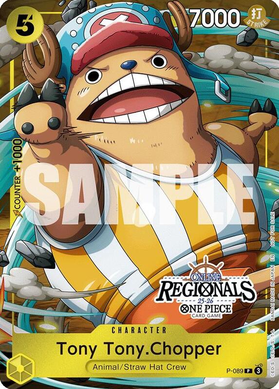 Tony Tony.Chopper (Online Regional Participation Pack 2025 Vol.2) , Promo P-089 5