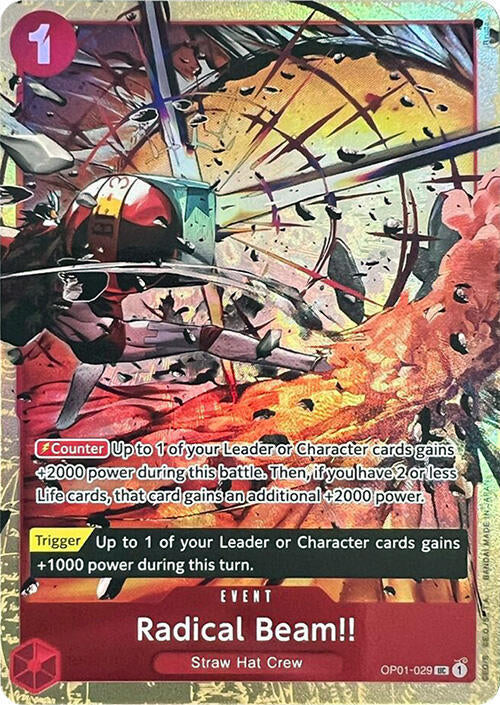 Radical Beam!! (Premium Card Collection -Best Selection Vol. 1-) , Promo OP01-029 1