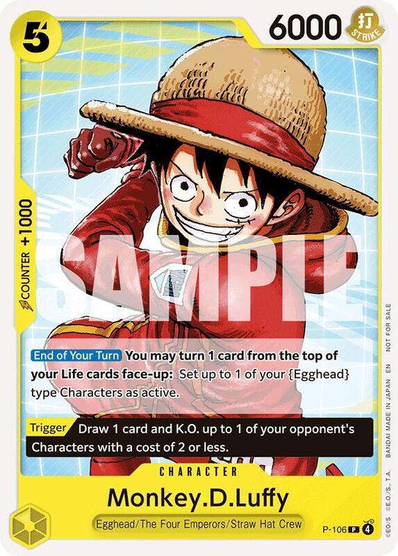 Monkey.D.Luffy (Tournament Pack 2026 Vol. 2) , Promo P-106 2