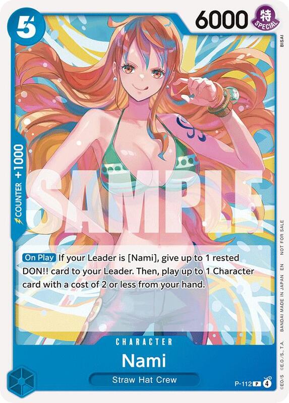 Nami (Heroines Battle Pack) , Promo P-112 1