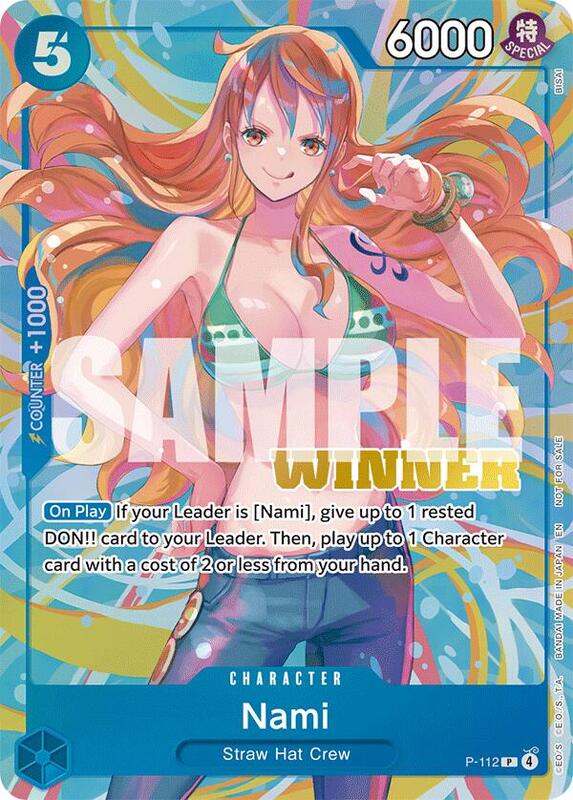 Nami (Heroines Battle Winner Pack) , Promo P-112 2