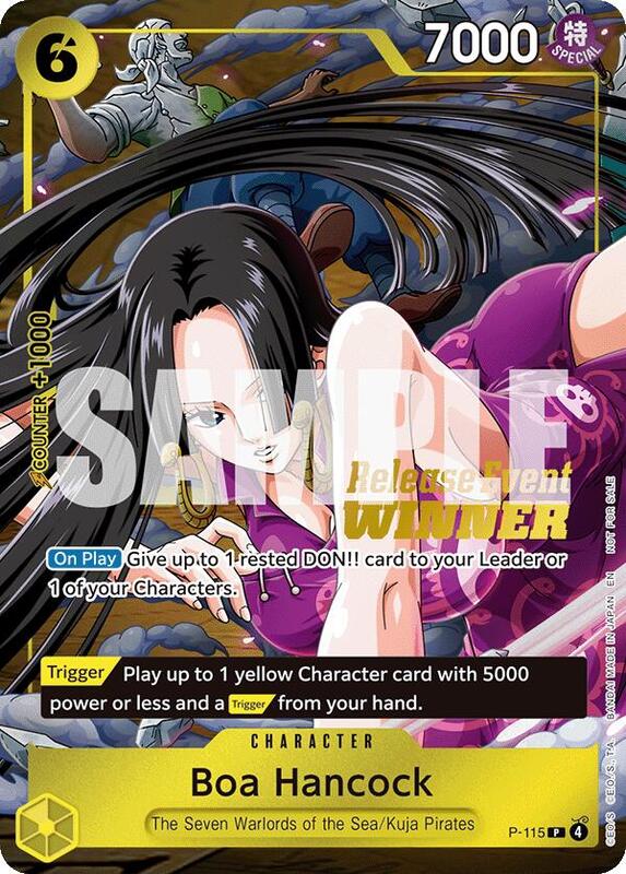 Boa Hancock (OP15 Release Event Winner) , Promo P-115 1