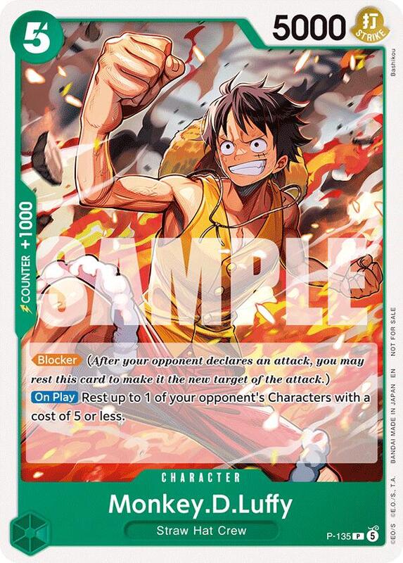 Monkey.D.Luffy (OP16 Release Event) , Promo P-135 2