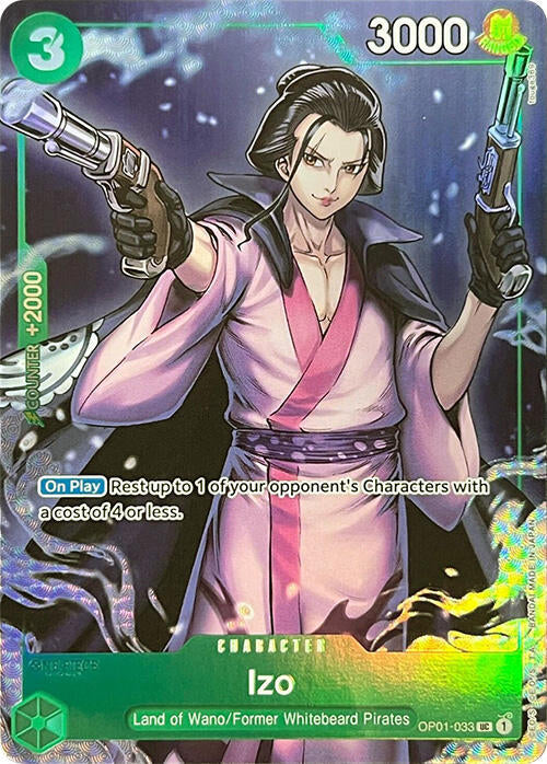 Izo (Premium Card Collection -BANDAI CARD GAMES Fest. 23-24 Edition-) , Promo OP01-033 2