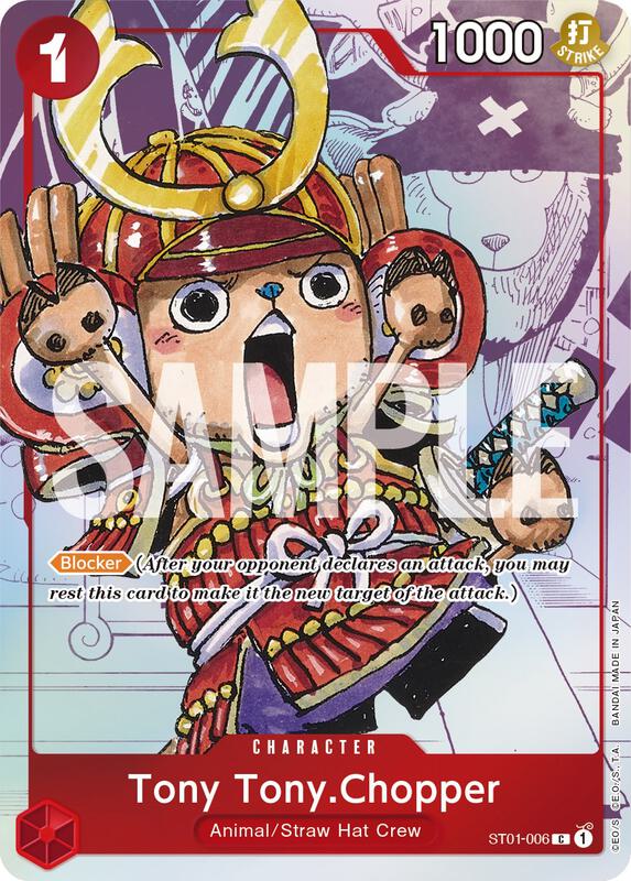 Tony Tony.Chopper - ST01-006 (Alternate Art) , Promo ST01-006 5