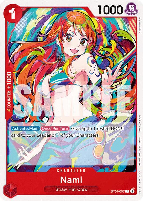 Nami (2025 New Year Event) , Promo ST01-007 1