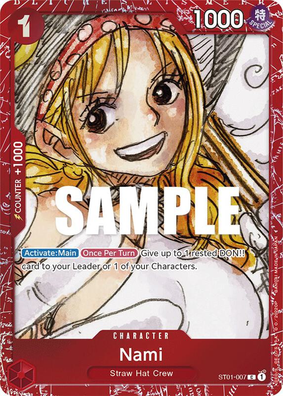 Nami (Premium Card Collection -ONE PIECE FILM RED Edition-) , Promo ST01-007 3