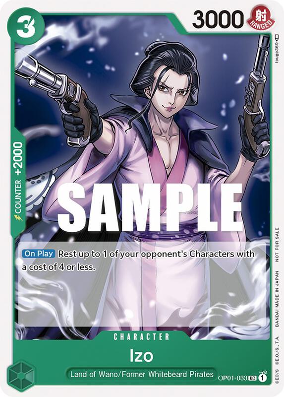 Izo (Tournament Pack Vol. 2) , Promo OP01-033 3