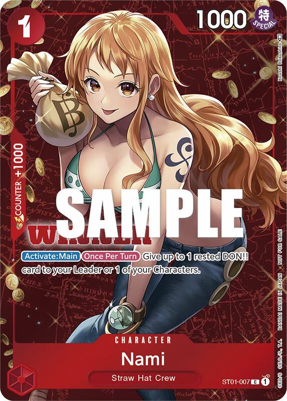 Nami (Tournament Pack Vol. 3) [Winner] , Promo ST01-007 5
