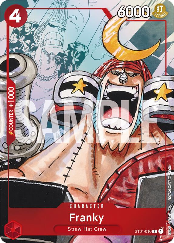 Franky - ST01-010 (Alternate Art) , Promo ST01-010 2