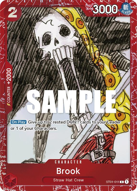 Brook (Premium Card Collection -ONE PIECE FILM RED Edition-) , Promo ST01-011 4