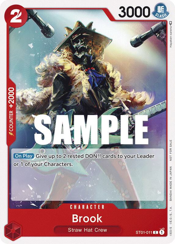 Brook (Tournament Pack Vol. 4) , Promo ST01-011 5