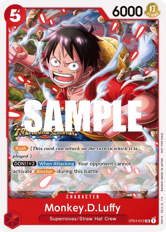 Monkey.D.Luffy (Tournament Pack Vol. 5) , Promo ST01-012 2