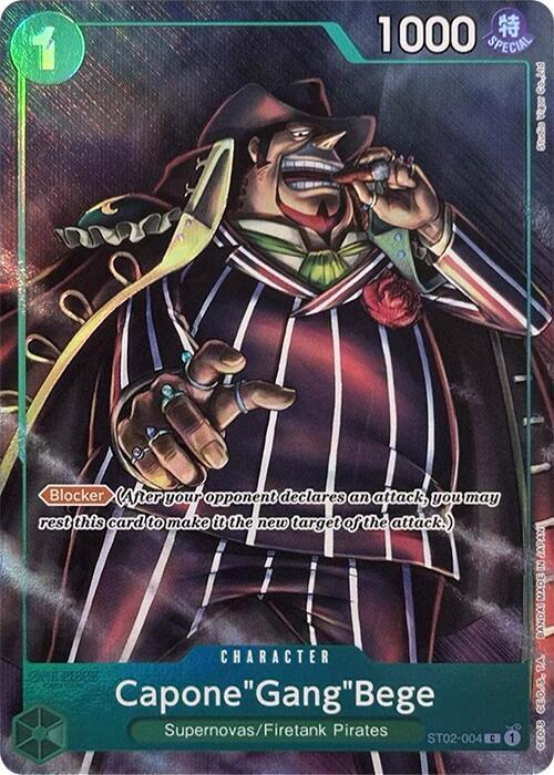 Capone"Gang"Bege (Premium Card Collection -Best Selection Vol. 2-) , Promo ST02-004 1