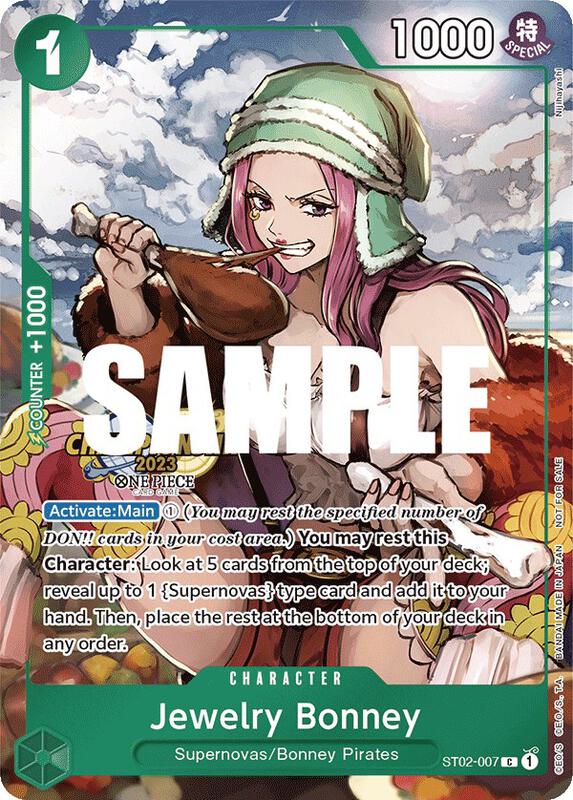 Jewelry Bonney (CS 2023 Celebration Pack) , Promo ST02-007 1