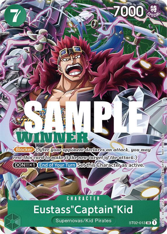 Eustass"Captain"Kid (Winner Pack Vol. 5) , Promo ST02-013 3