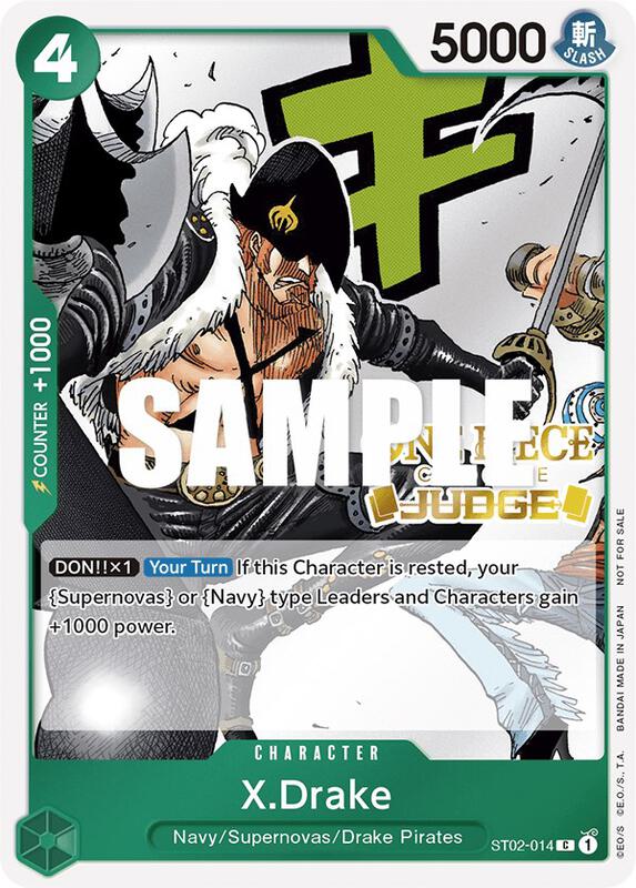 X.Drake (Judge Pack Vol. 2) , Promo ST02-014 1
