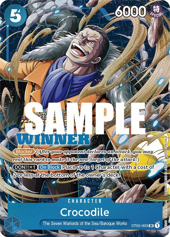 Crocodile (Winner Pack Vol. 5) , Promo ST03-003 3