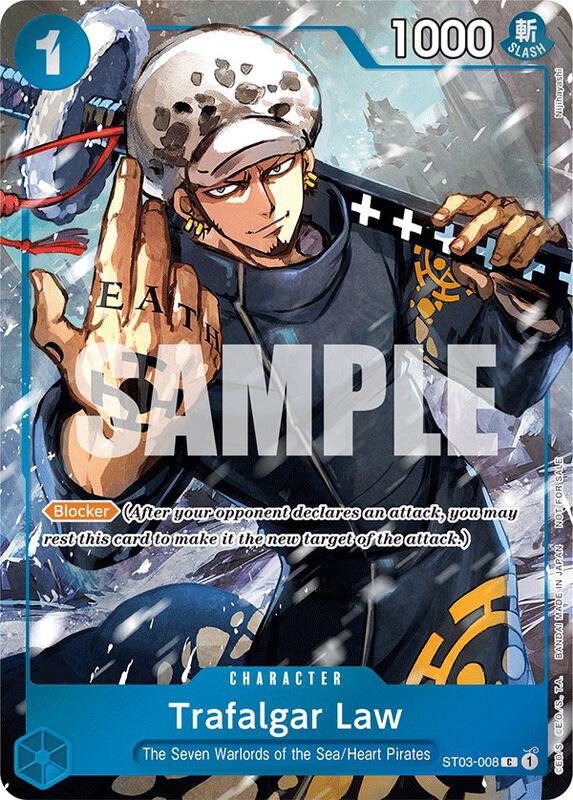 Trafalgar Law (Event Pack Vol. 3) , Promo ST03-008 1