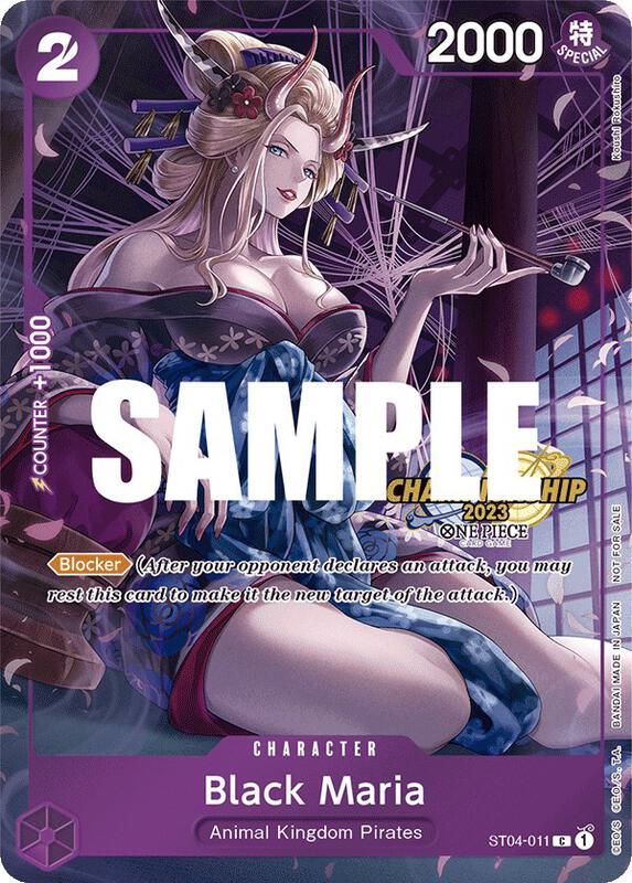 Black Maria (CS 2023 Celebration Pack) , Promo ST04-011 1