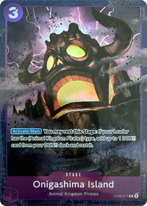 Onigashima Island (Premium Card Collection -Best Selection Vol. 2-) , Promo ST04-017 1