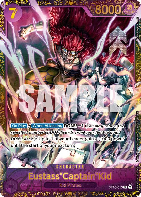 Eustass"Captain"Kid - ST10-013 , Promo ST10-013 2