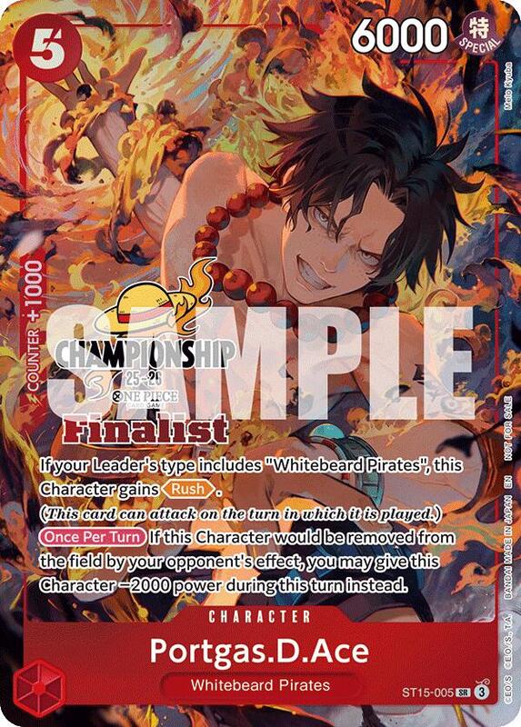 Portgas.D.Ace (CS 25-26 Finalist Card Set 1) , Promo ST15-005 1