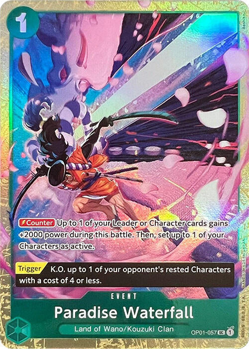Paradise Waterfall (Premium Card Collection -Best Selection Vol. 1-) , Promo OP01-057 1
