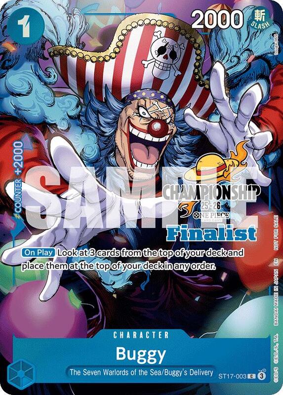 Buggy (CS 25-26 Finalist Card Set 1) , Promo ST17-003 1
