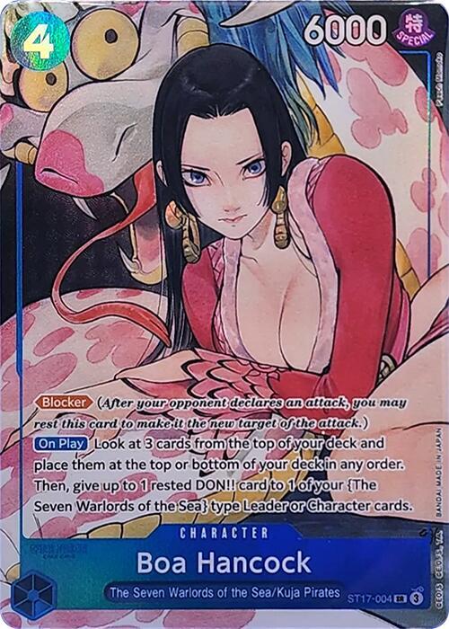 Boa Hancock (Illustration Box Vol.1) , Promo ST17-004 1