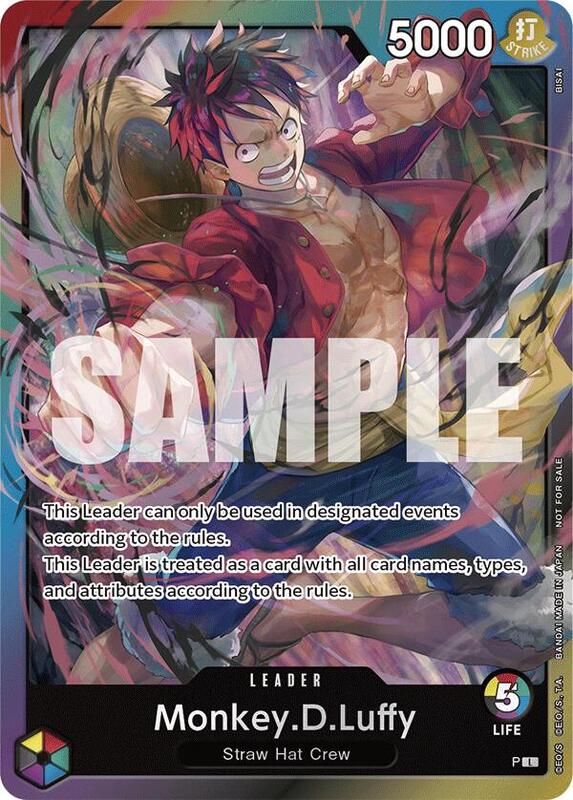 Monkey.D.Luffy (Sealed Battle 2024 Vol. 2) , Promo P-L 3