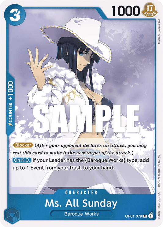 Ms. All Sunday OP01-079