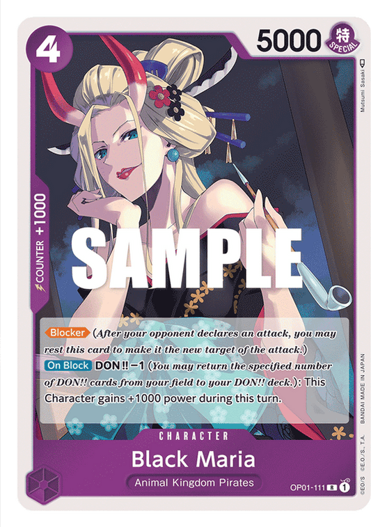 Black Maria OP01-111