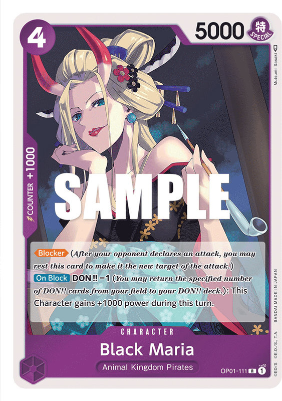 Black Maria OP01-111