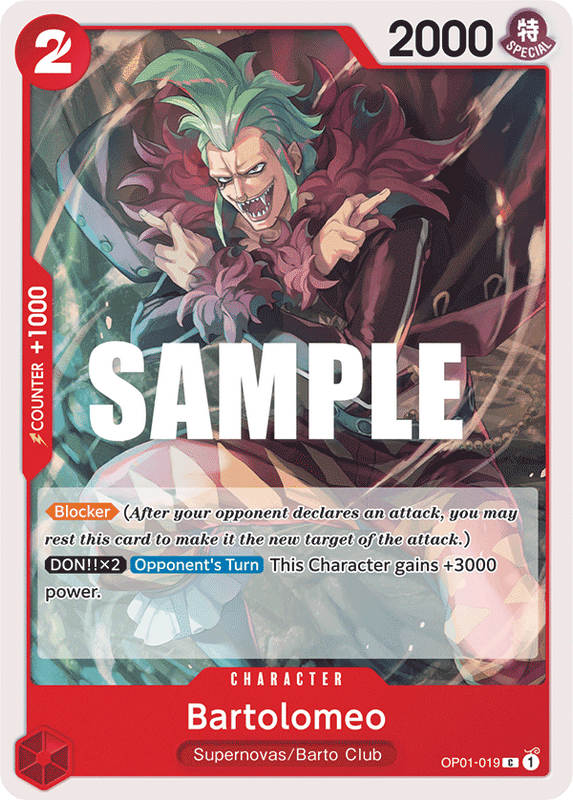 Bartolomeo OP01-019