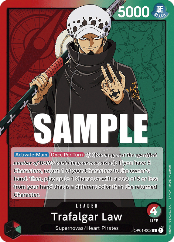 Trafalgar Law OP01-002