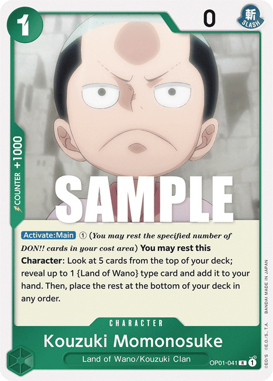 Kouzuki Momonosuke OP01-041