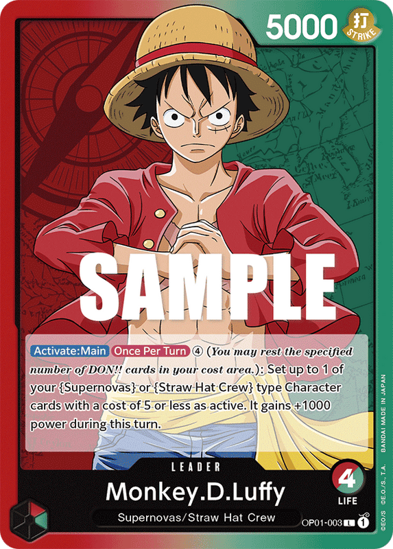 Monkey.D.Luffy OP01-003