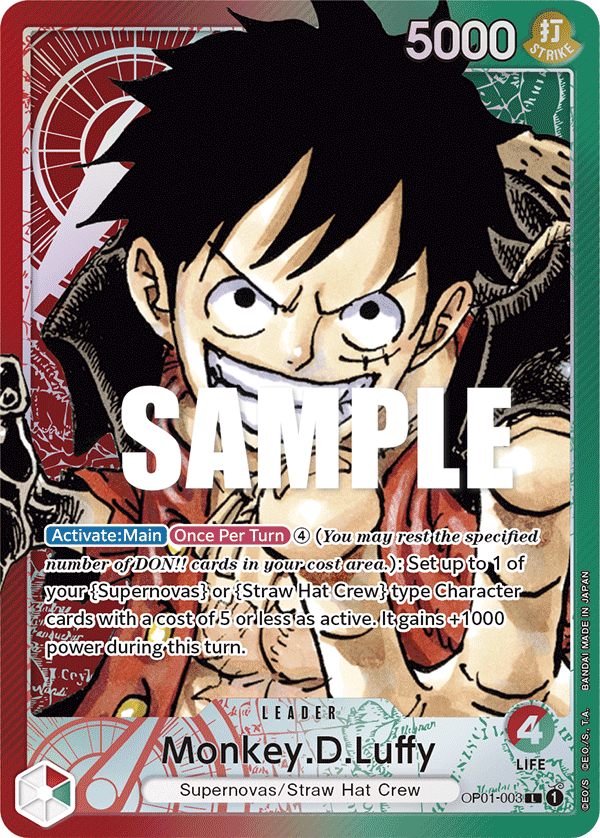 Monkey.D.Luffy OP01-003 AA