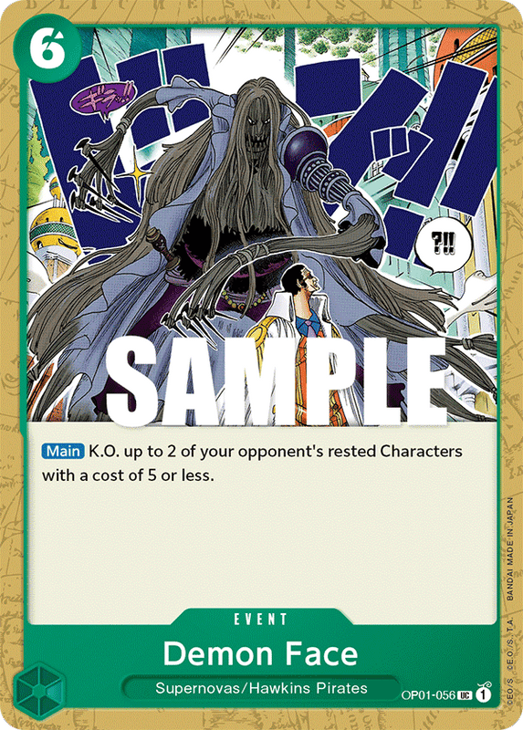 Demon Face OP01-056