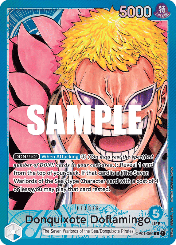 Donquixote Doflamingo OP01-060 AA