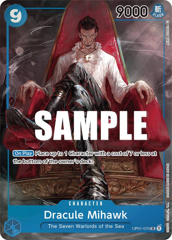 Dracule Mihawk OP01-070 AA
