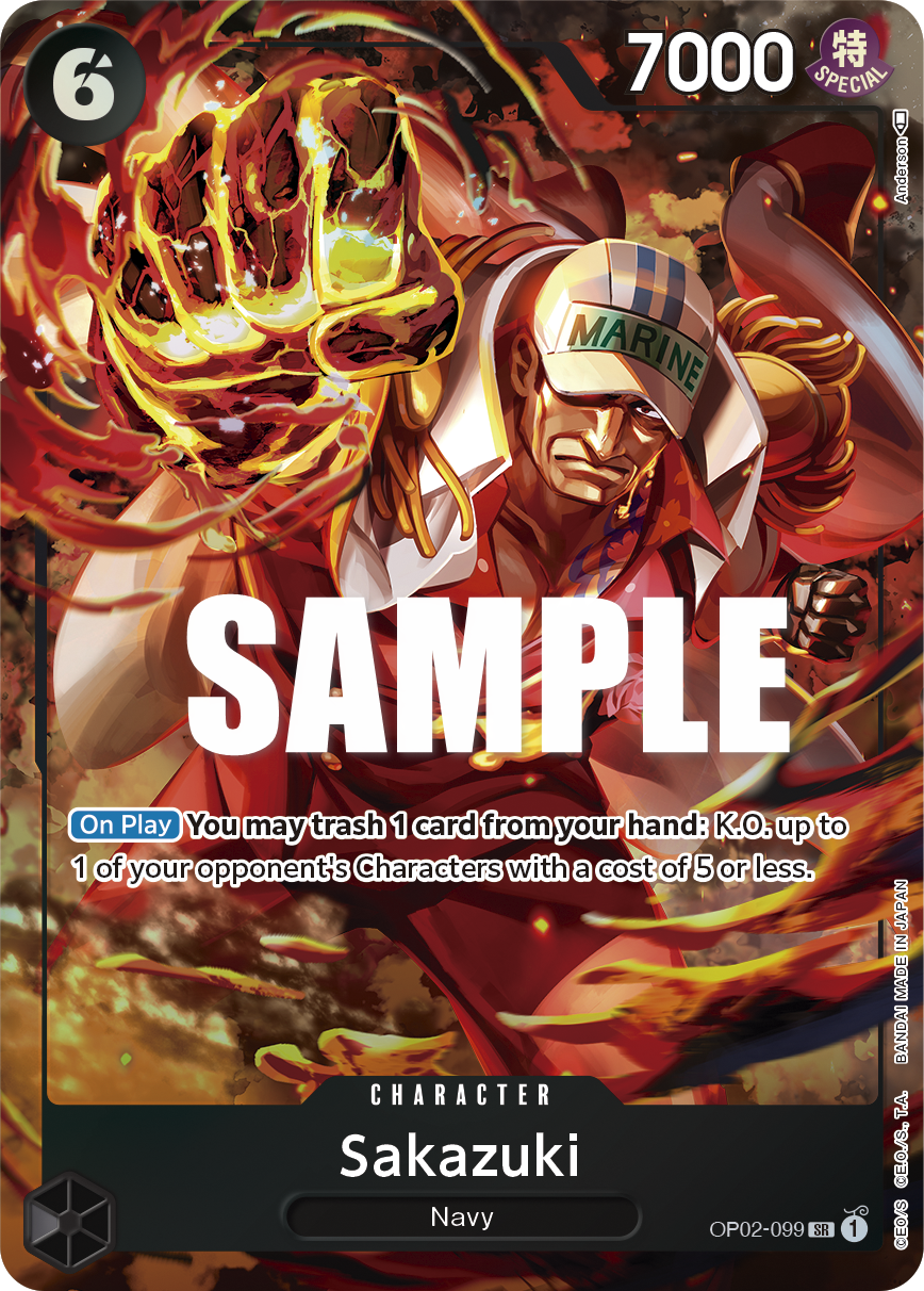 Sakazuki OP02-099 AA
