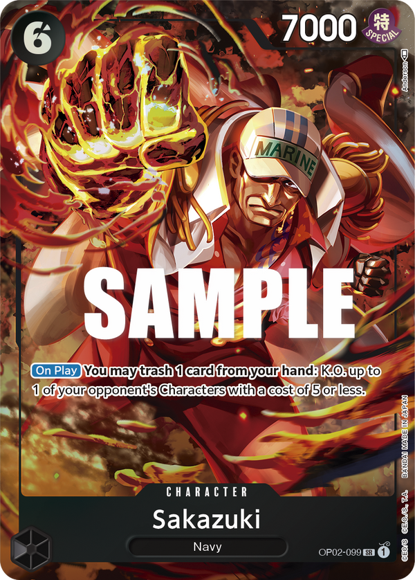 Sakazuki OP02-099 AA