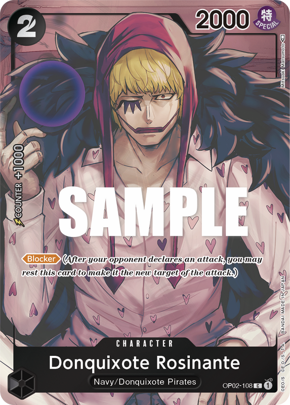 Donquixote Rosinante OP02-108 AA