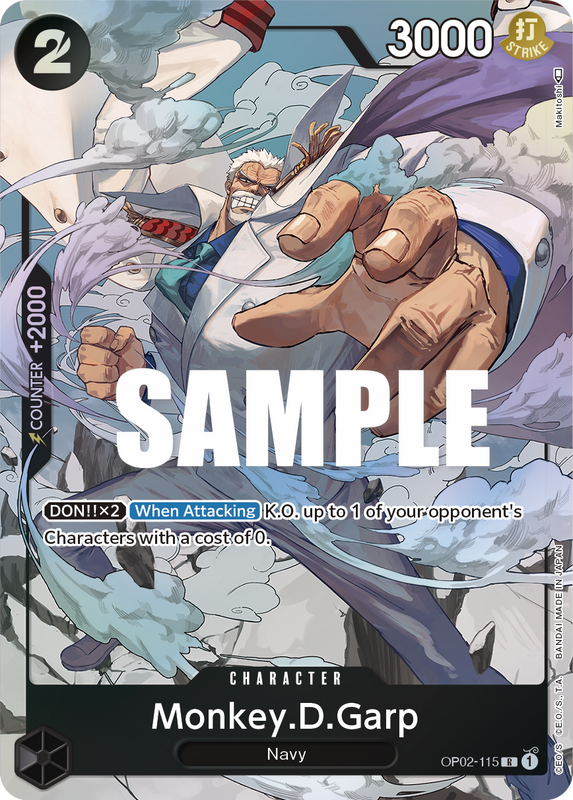 Monkey.D.Garp OP02-115 AA