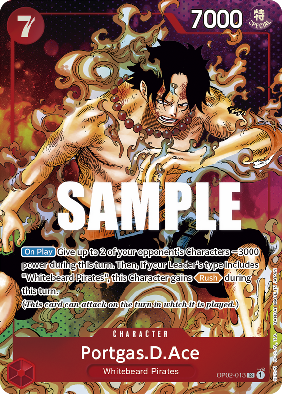 Portgas.D.Ace OP02-013 AA