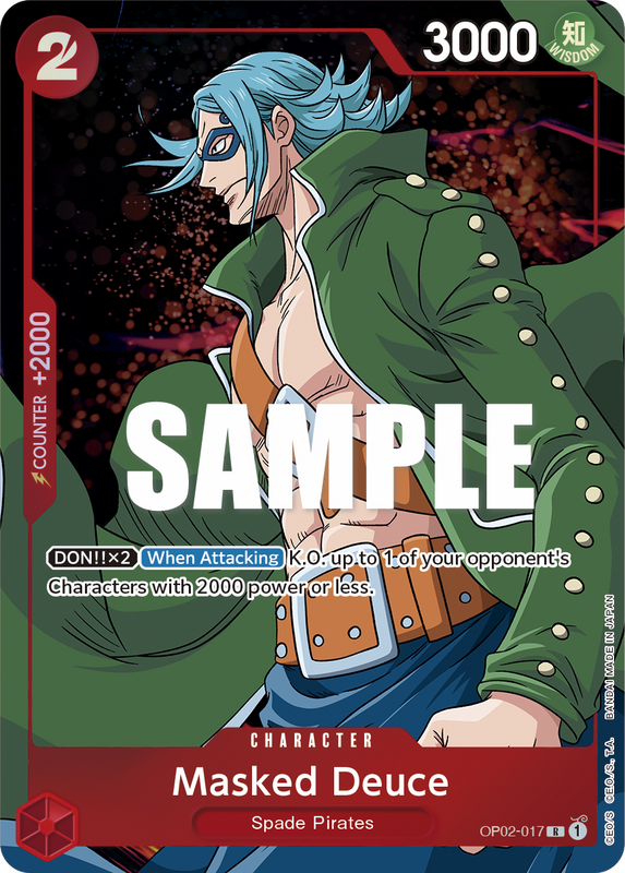 Masked Deuce OP02-017 AA