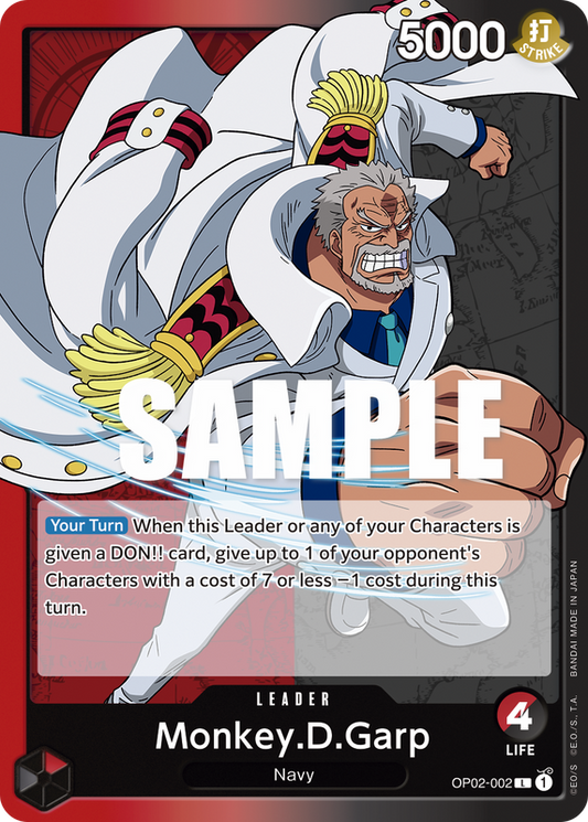 Monkey.D.Garp OP02-002