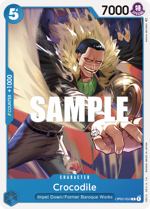 Crocodile OP02-053